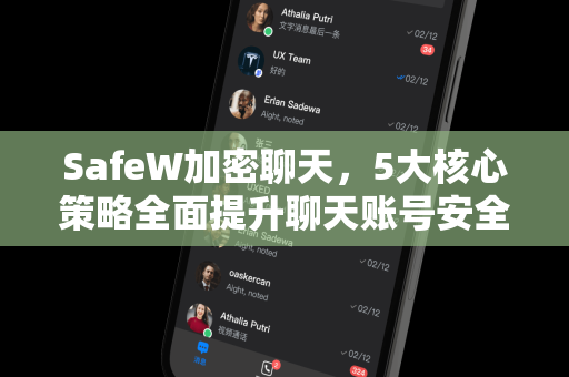 SafeW加密聊天，5大核心策略全面提升聊天账号安全防护