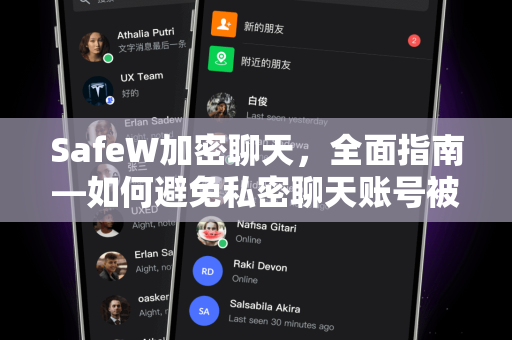 SafeW加密聊天，全面指南—如何避免私密聊天账号被盗