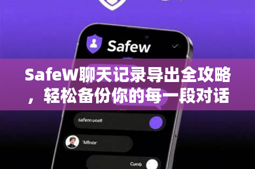 SafeW聊天记录导出全攻略，轻松备份你的每一段对话