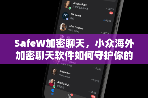 SafeW加密聊天，小众海外加密聊天软件如何守护你的数字隐私？
