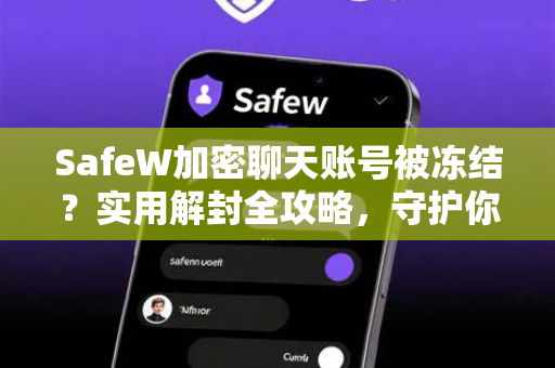 SafeW加密聊天账号被冻结？实用解封全攻略，守护你的隐私安全