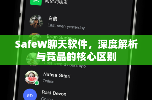 SafeW聊天软件，深度解析与竞品的核心区别