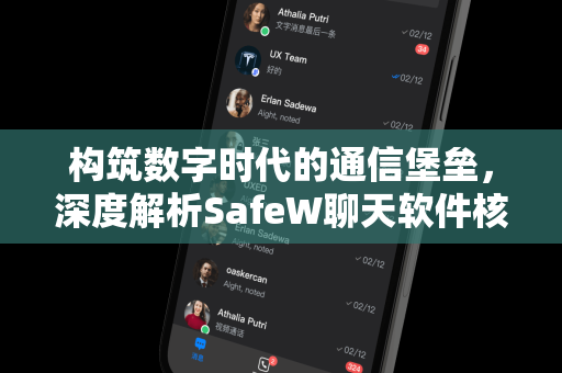构筑数字时代的通信堡垒，深度解析SafeW聊天软件核心亮点