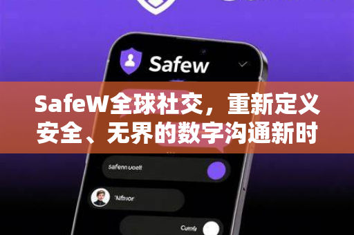 SafeW全球社交，重新定义安全、无界的数字沟通新时代