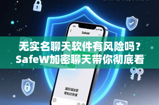 无实名聊天软件有风险吗？SafeW加密聊天带你彻底看清真相