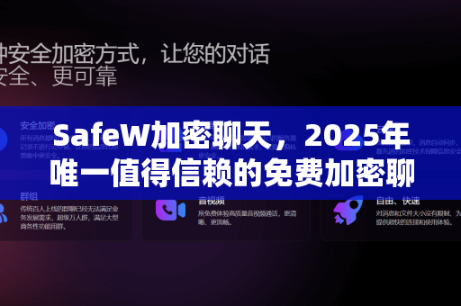 SafeW加密聊天，2025年唯一值得信赖的免费加密聊天软件全面测评