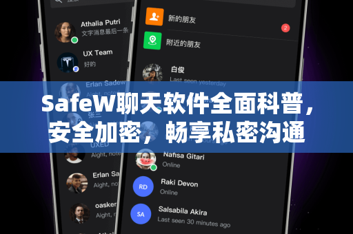 SafeW聊天软件全面科普，安全加密，畅享私密沟通