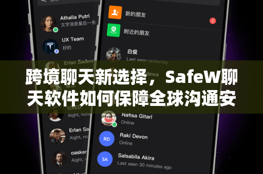跨境聊天新选择，SafeW聊天软件如何保障全球沟通安全与隐私