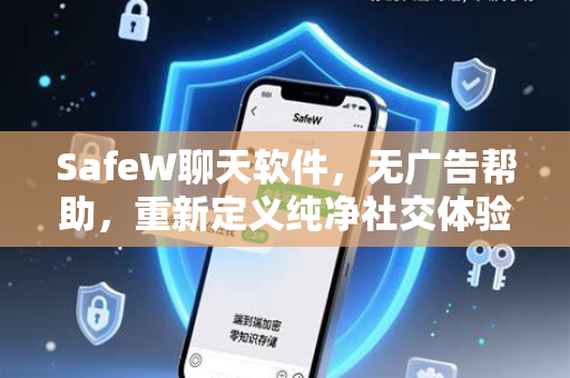 SafeW聊天软件，无广告帮助，重新定义纯净社交体验