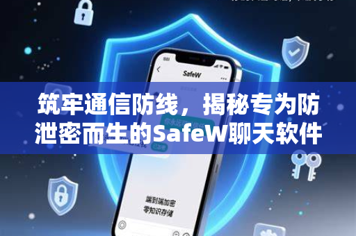 筑牢通信防线，揭秘专为防泄密而生的SafeW聊天软件