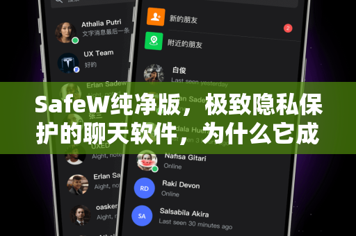 SafeW纯净版，极致隐私保护的聊天软件，为什么它成为用户首选？