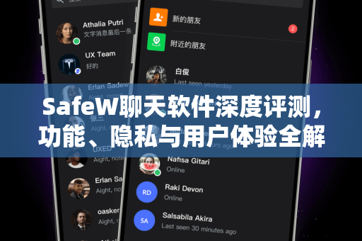 SafeW聊天软件深度评测，功能、隐私与用户体验全解析