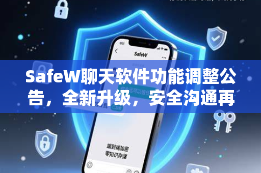 SafeW聊天软件功能调整公告，全新升级，安全沟通再进化