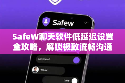 SafeW聊天软件低延迟设置全攻略，解锁极致流畅沟通体验