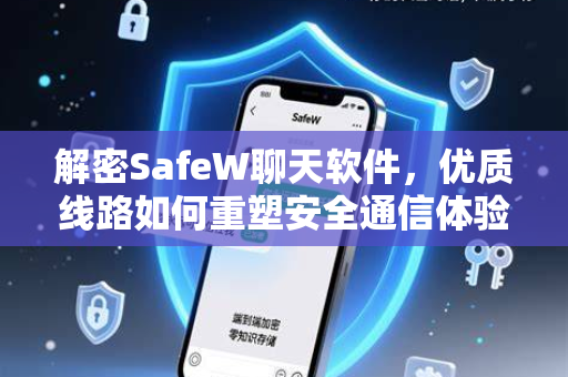 解密SafeW聊天软件，优质线路如何重塑安全通信体验？