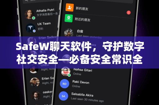 SafeW聊天软件，守护数字社交安全—必备安全常识全解析