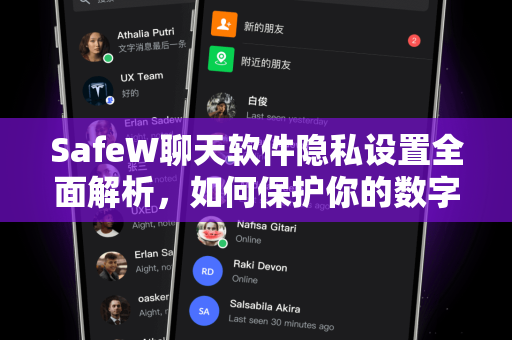SafeW聊天软件隐私设置全面解析，如何保护你的数字隐私？
