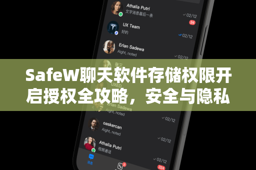 SafeW聊天软件存储权限开启授权全攻略，安全与隐私的最佳平衡