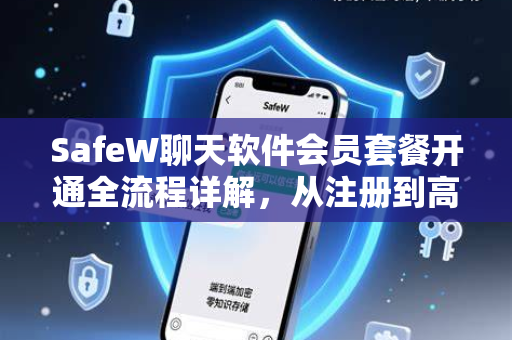 SafeW聊天软件会员套餐开通全流程详解，从注册到高阶功能一步到位