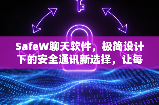 SafeW聊天软件，极简设计下的安全通讯新选择，让每一次对话都安心无忧