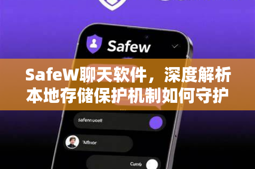 SafeW聊天软件，深度解析本地存储保护机制如何守护你的隐私