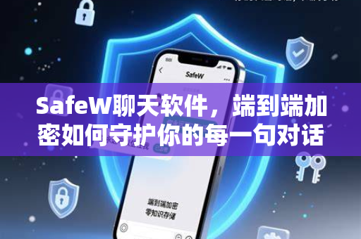 SafeW聊天软件，端到端加密如何守护你的每一句对话？
