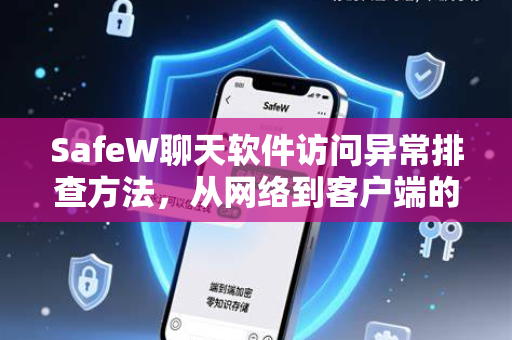 SafeW聊天软件访问异常排查方法，从网络到客户端的全面指南