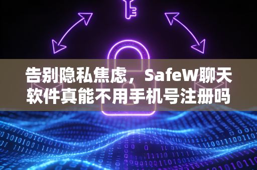 告别隐私焦虑，SafeW聊天软件真能不用手机号注册吗？