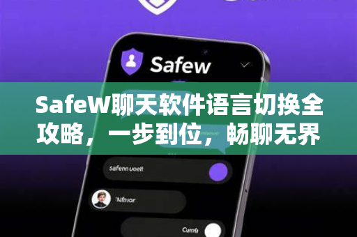 SafeW聊天软件语言切换全攻略，一步到位，畅聊无界
