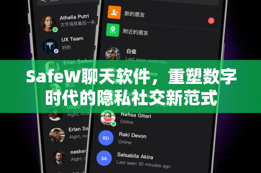SafeW聊天软件，重塑数字时代的隐私社交新范式