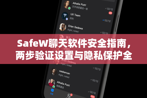 SafeW聊天软件安全指南，两步验证设置与隐私保护全攻略